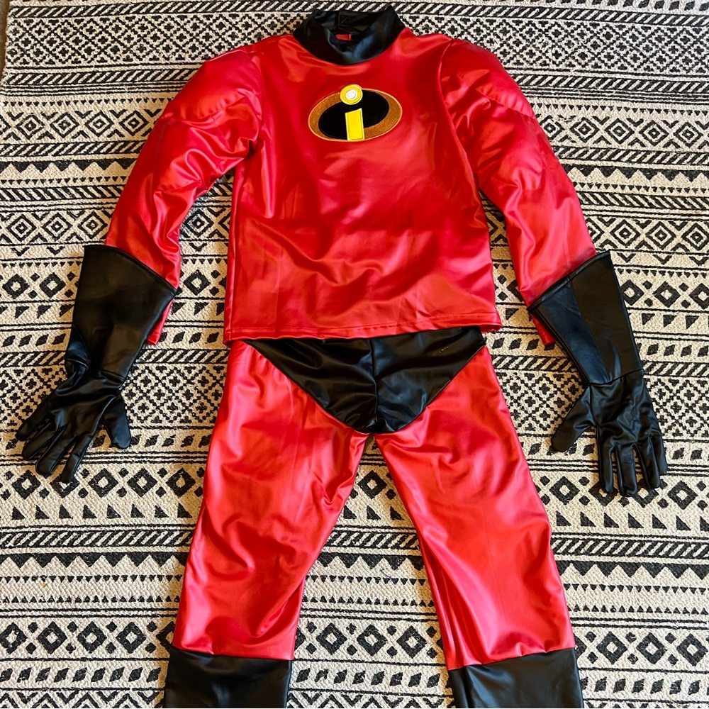Mr. Incredible costume from the Disney store.